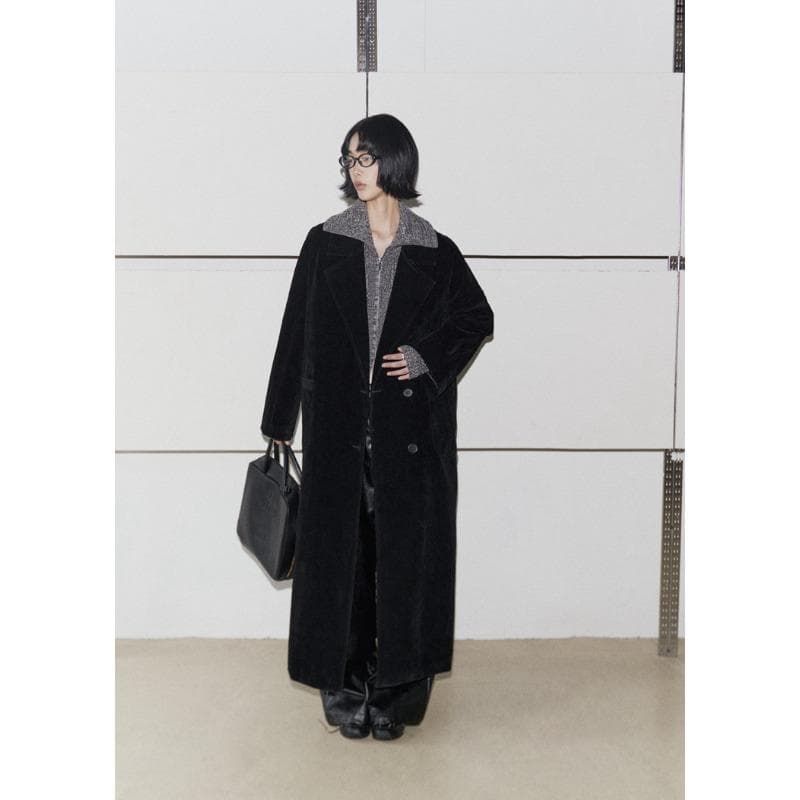 Women's Retro Suede Suit Jacket Autumn and Winter M