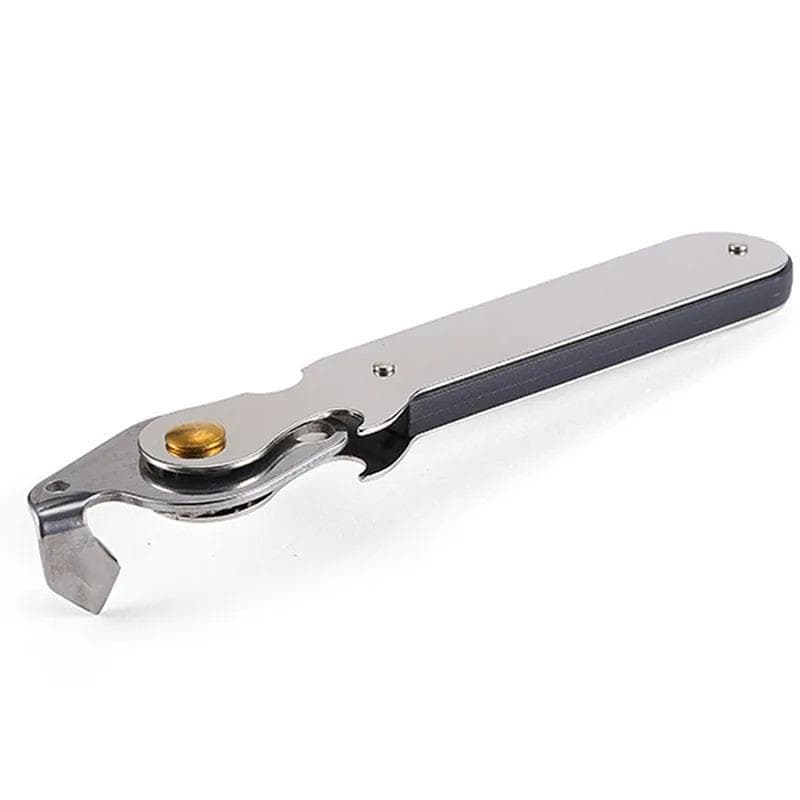 Manual Can Opener Stainless Steel Tin Opener Kitchen Can Piercer Wine Beer Bottle Opener For Restaurant Home Camping