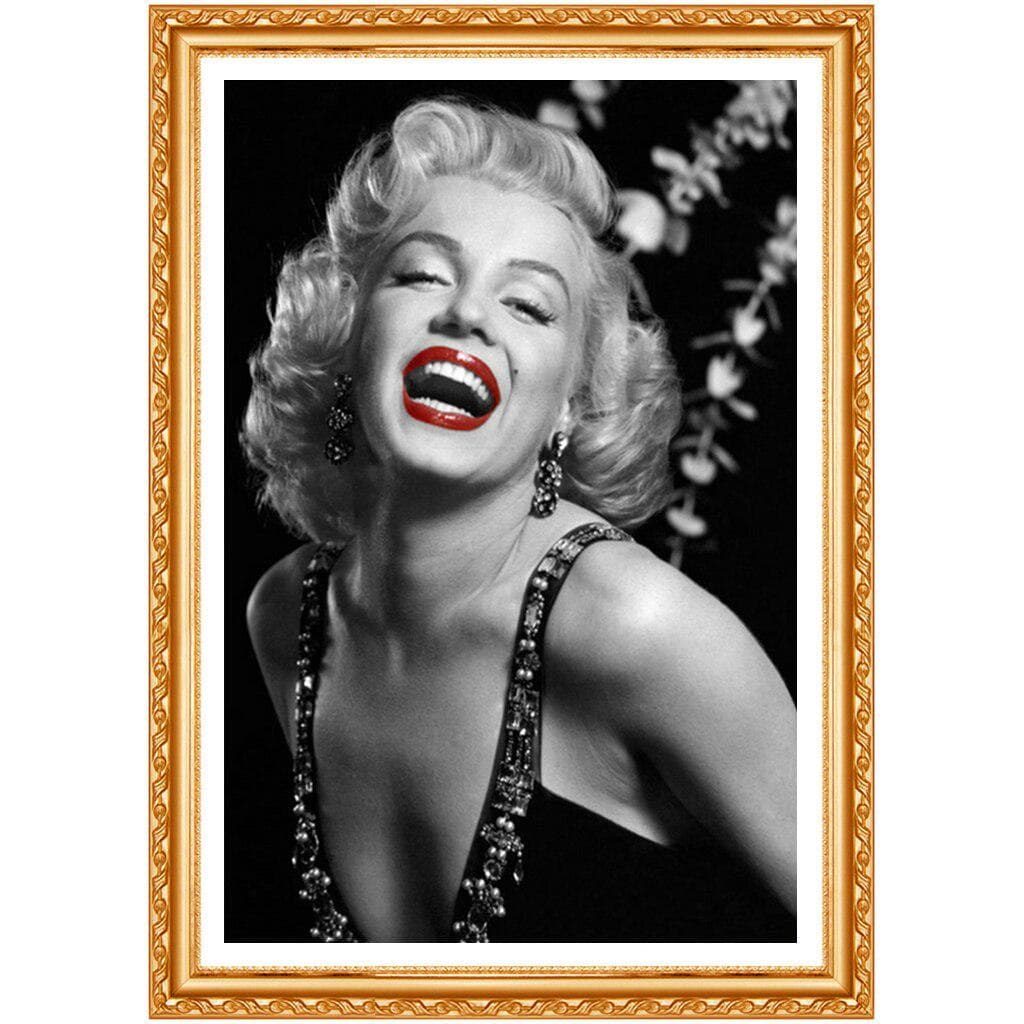 5d Diy Diamond Embroidery Marilyn Monroe Sexy Lady Diamond Painting Full Round Drill Home Decor 30X40CM