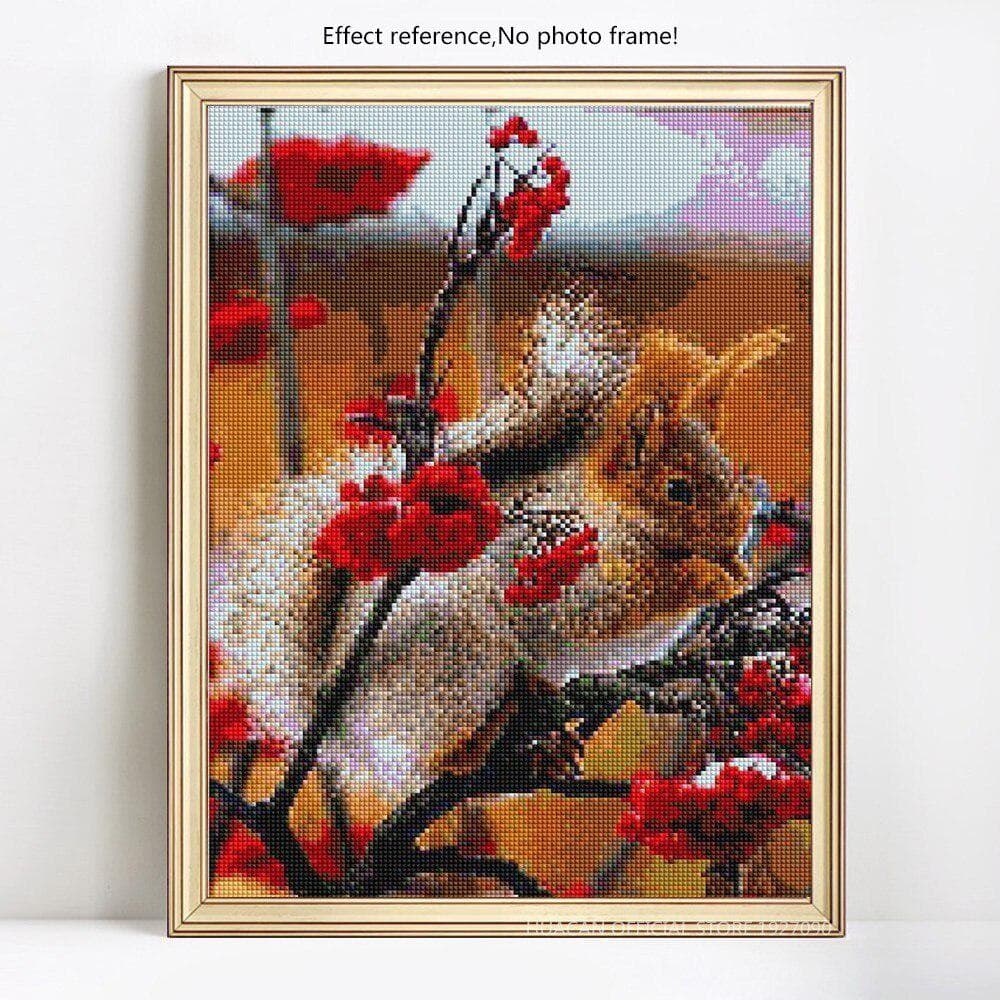 Diamond Embroidery Animals Diamond Painting Full Squirrel Rhinestone Paintings Home Decoration 20X30
