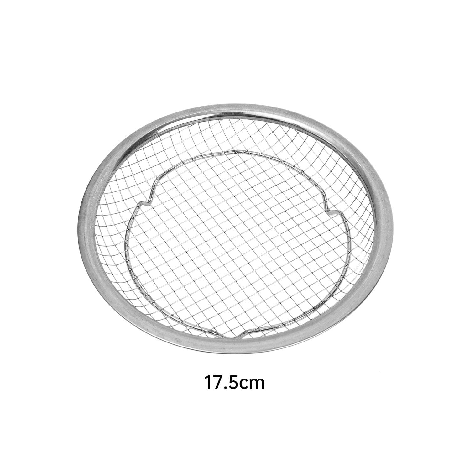 Stainless Steel Frying Colander Oil Filter Double-ear Draining Baskets Filter with Handle Kitchen French Fries Strainer Tools 1pc