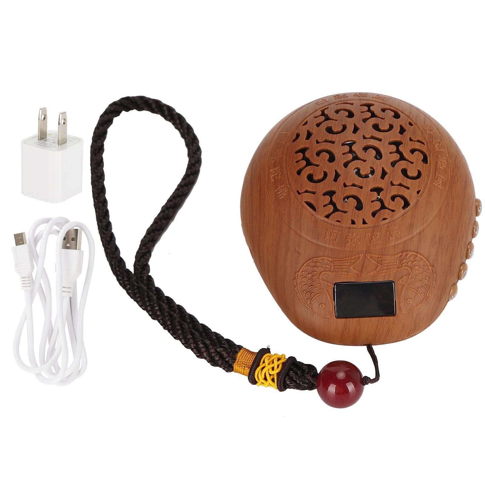 Buddha Machine Plastic Rechargeable Scripture Play Temple Chanting Tools
