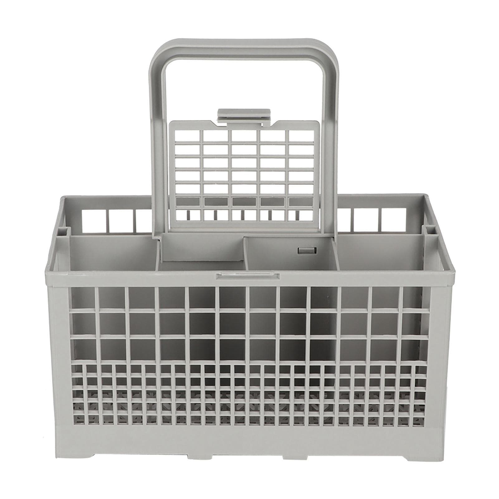 Dishwasher Rack, Cutlery with 7 Compartments, Removable Handle, Replacement Basket for Standard Size Dishwasher, Made of ABS