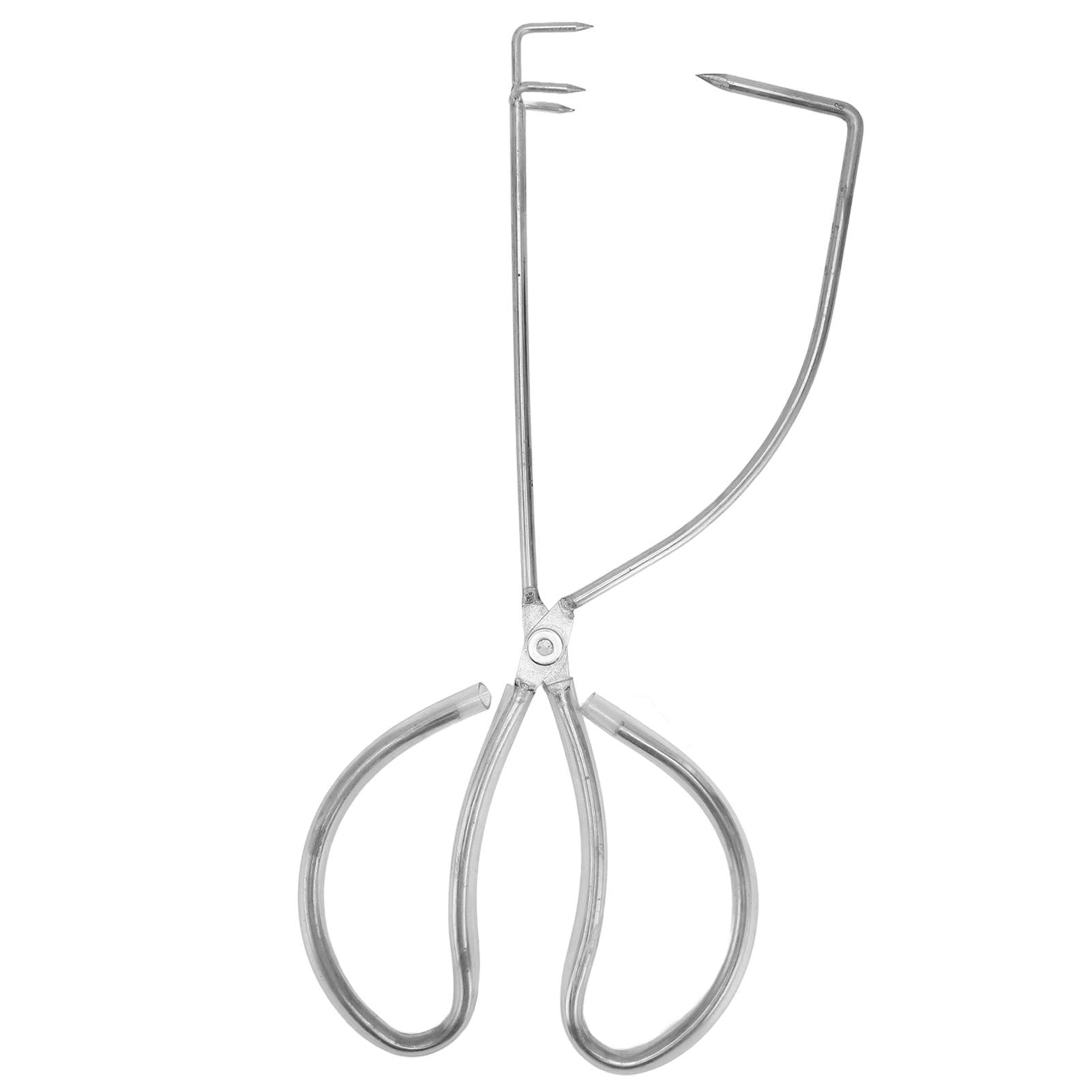 Dipping Tong Pottery Tool Stainless Steel High Strength Simple Shape Pottery Clay Sculpture Pliers