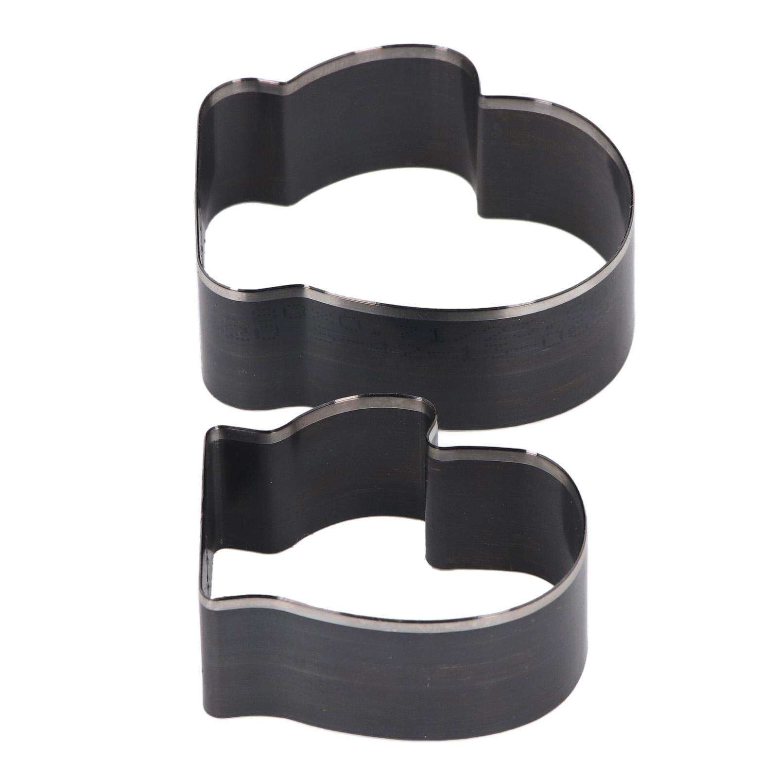 2 Pcs Glove Shape Leather Cutting Die 50mm 60mm Alloy Steel Leather Die Cutter for Crafts
