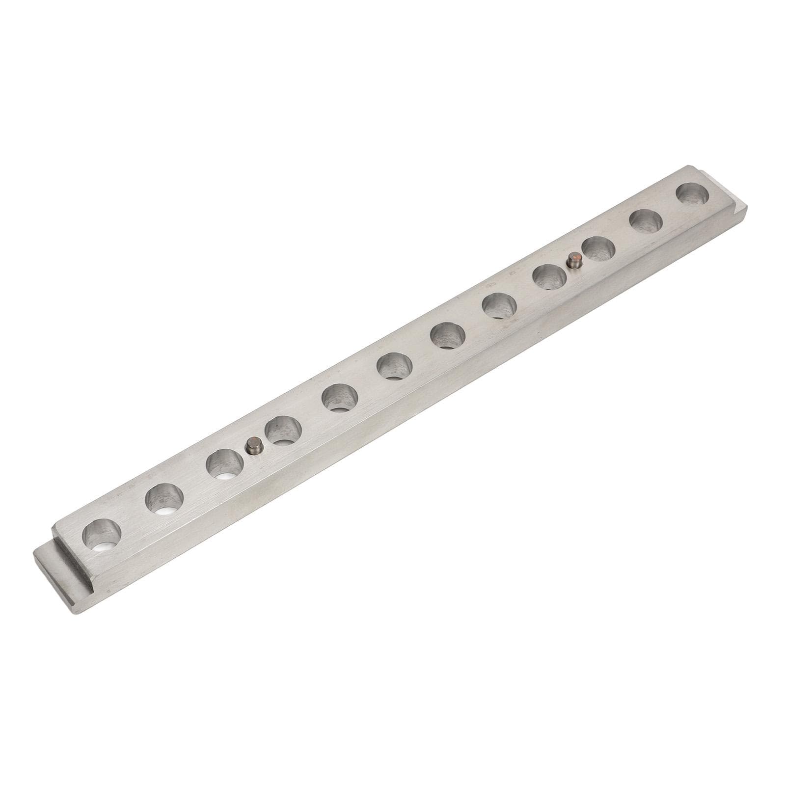 12.1mm DIY Lipstick Mold Beak Type Aluminum Lip Balm Mould Cosmetic Tool 12 Holes