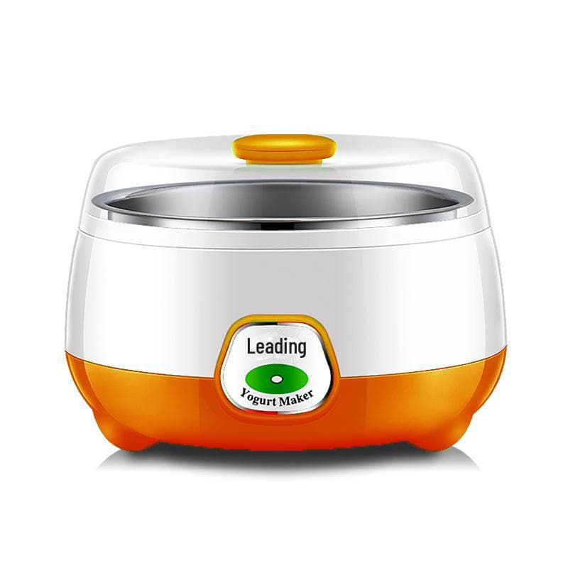 Stainless Steel Automatic Yogurt & Natto Maker 60-3000 units orange