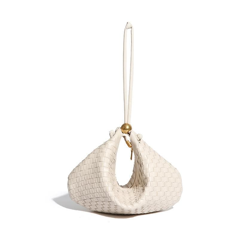 Fashionable, Individual and Fresh Dumpling Bags, Hand-woven Bags, Versatile and Unique Single-shoulder Underarm Bags for Women