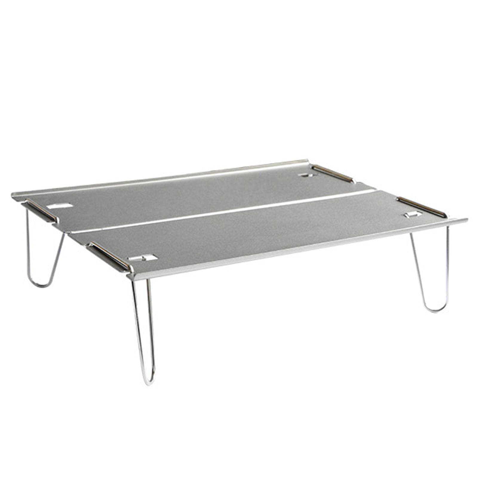 Small Folding Table Ultralight Compact Camping Table for Outdoor Backpacking Hiking Picnic Beach grey