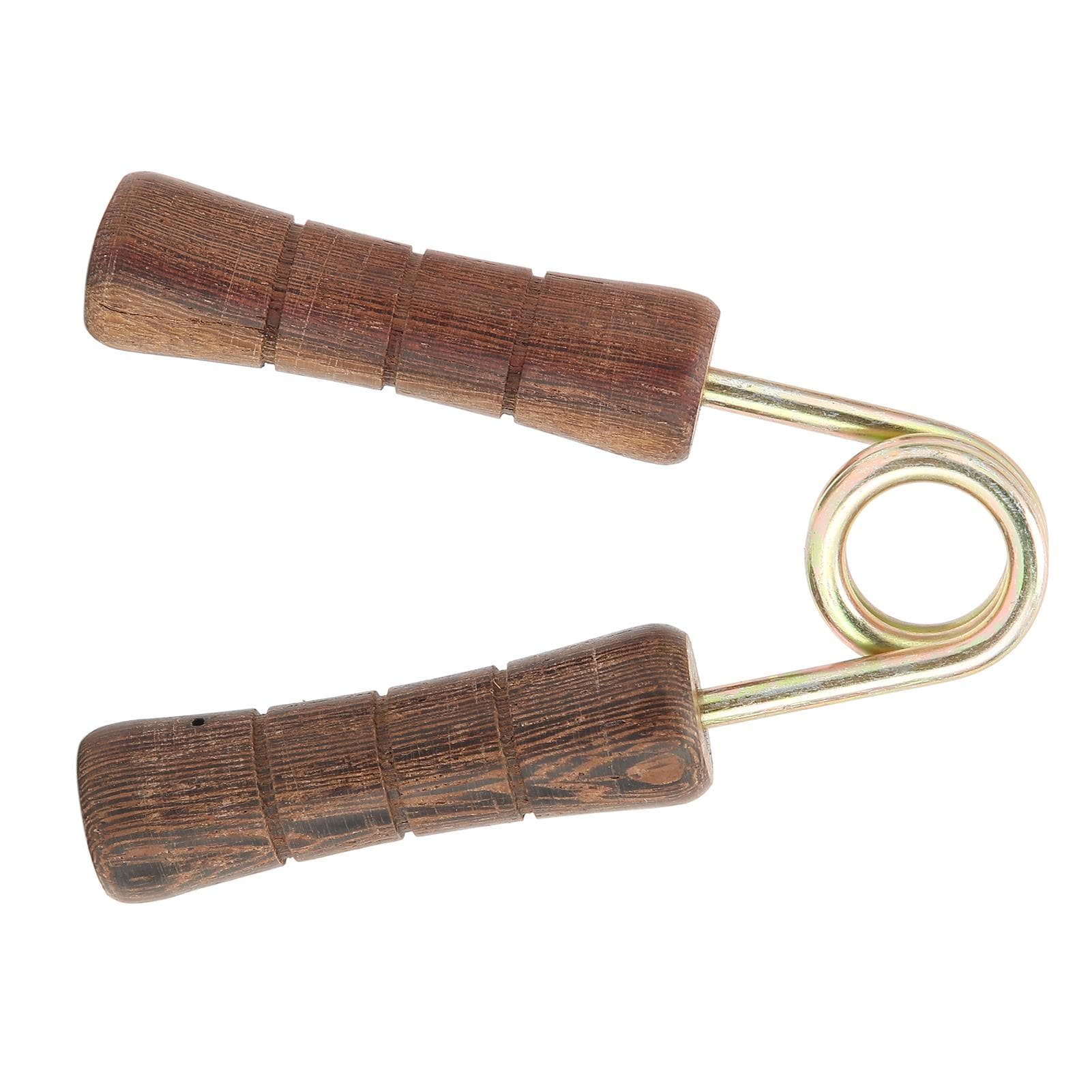 Wood Handle Hand Grip Strengthener Wrist Forearm Hand Exerciser Grip Strength Trainer