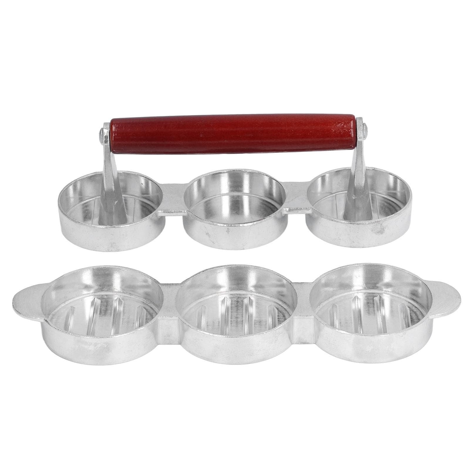 Hamburger Press Patty Mold Mini Burger Press Maker for Outdoor Picnic Camping Barbecue L(for 6.5-9kg)