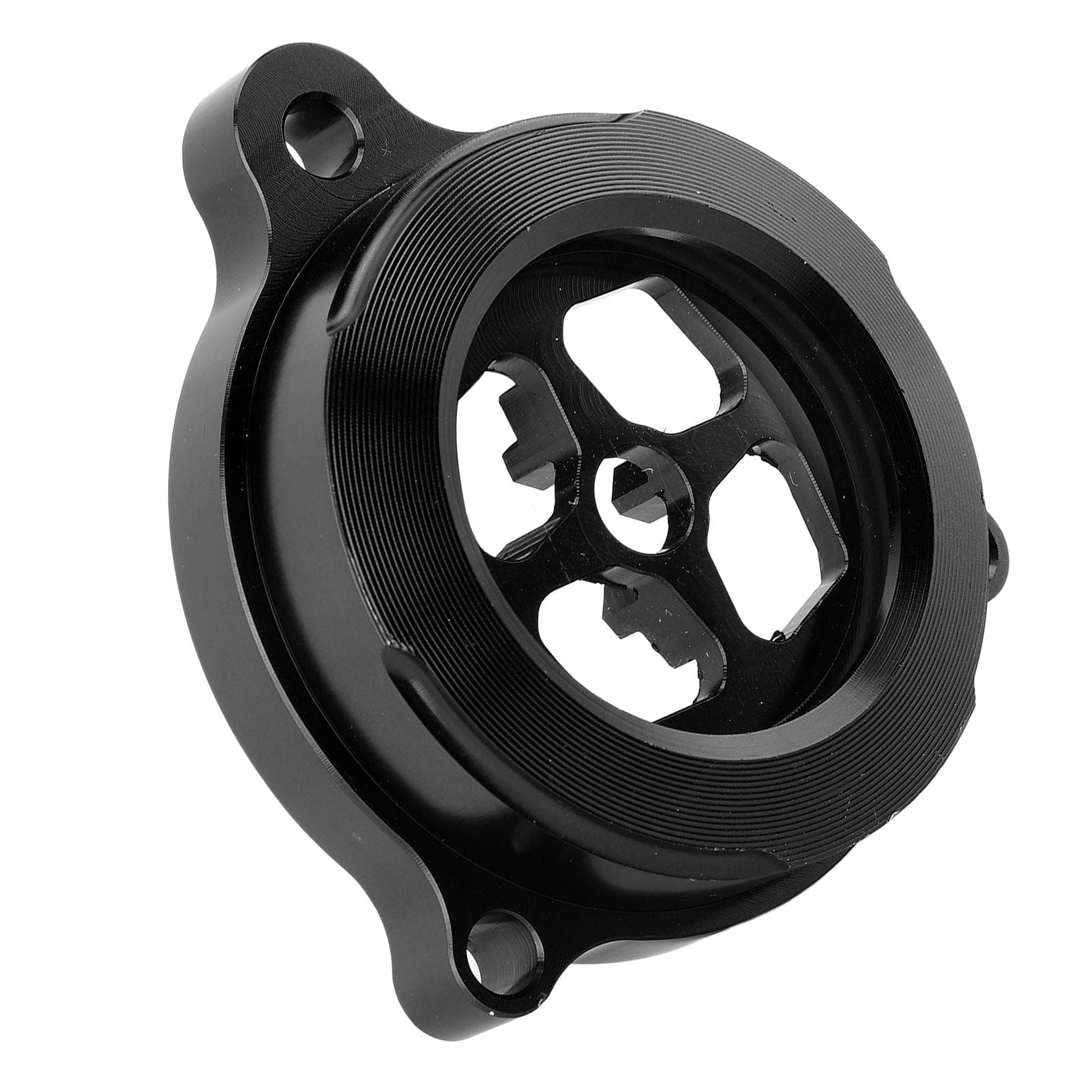 Clear Engine Oil Filter Cover Aluminium Alloy CNC Machining Oil Filter Protector Guard Cap for