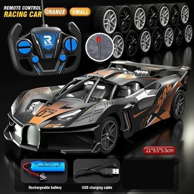 2.4G RC Car Toy Drift Racing Remote Control Car High Speed Off Road RC Car RC Racing Car Toy for Children Gifts green