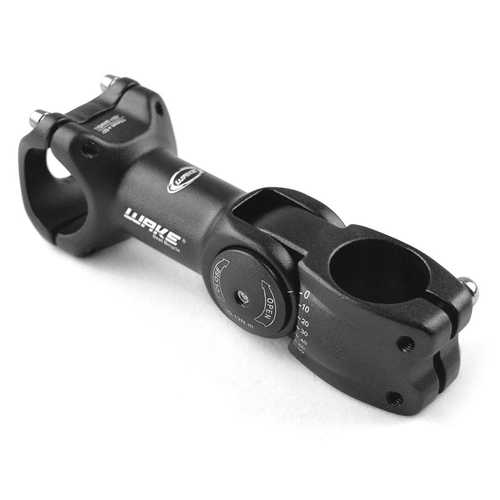25.4mm / 31.8mm 60 Degree Adjustable Bike Stems Aluminum Alloy Stems MTB Mountain Bike Road Bicycle 31.8x110mm