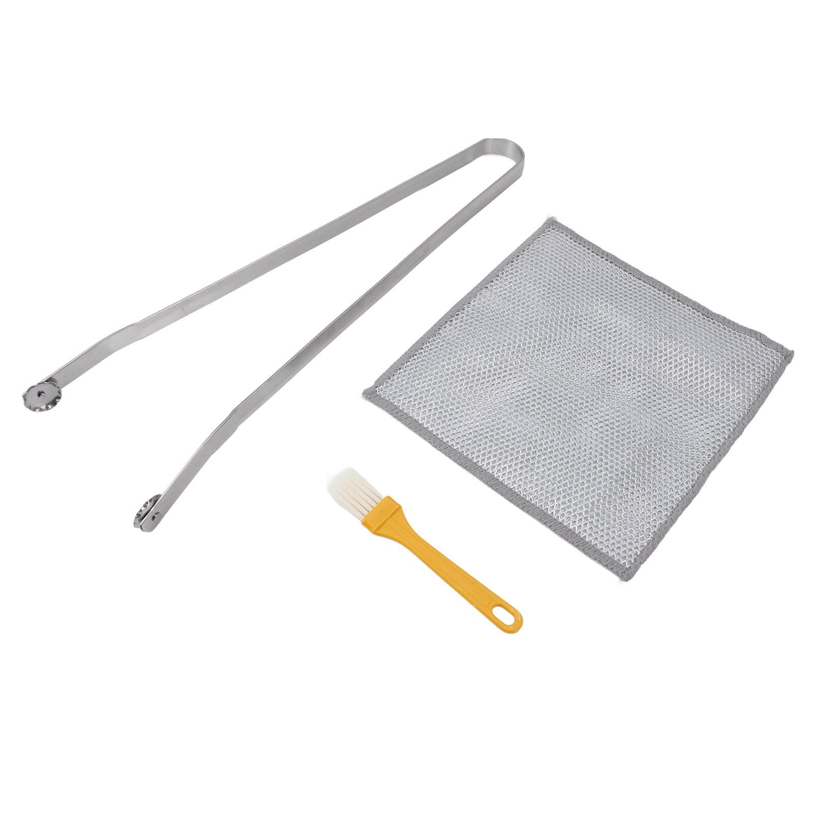 BBQ Sausage Turning Tong Stainless Steel Ergonomic Grip Professional Sausage Grilling Tool for L(for 6.5-9kg)