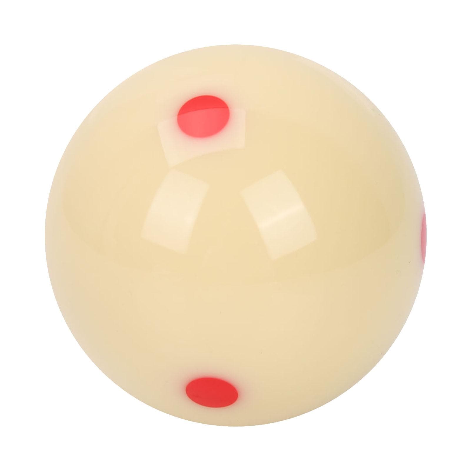 5.72cm Resin Billiard Training Ball Red Dot spot Practice Pool Balls for Adults Kids
