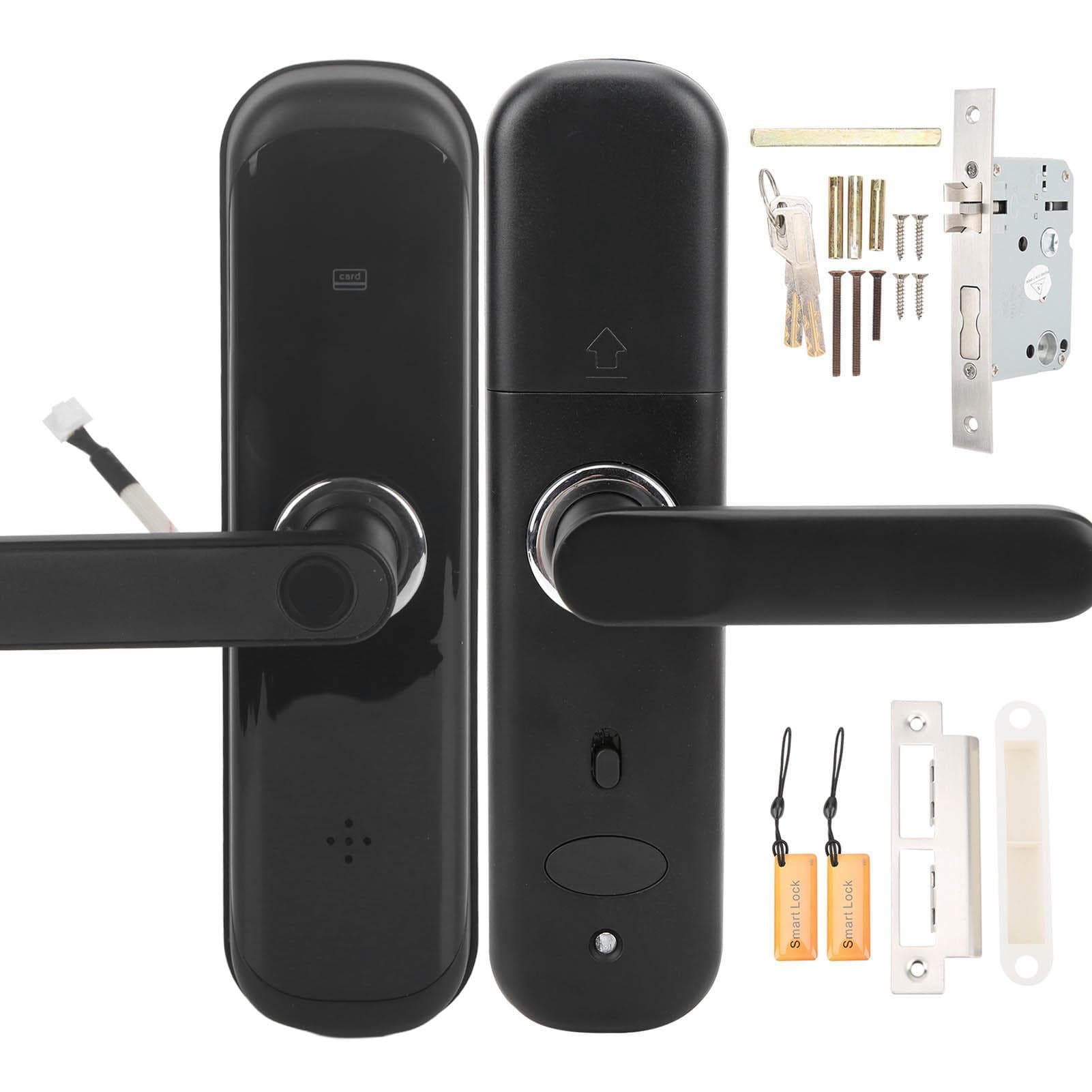 Smart Lock Touch Screen Password Fingerprint Against Theft Remote Control Entry for Hotel Apartment