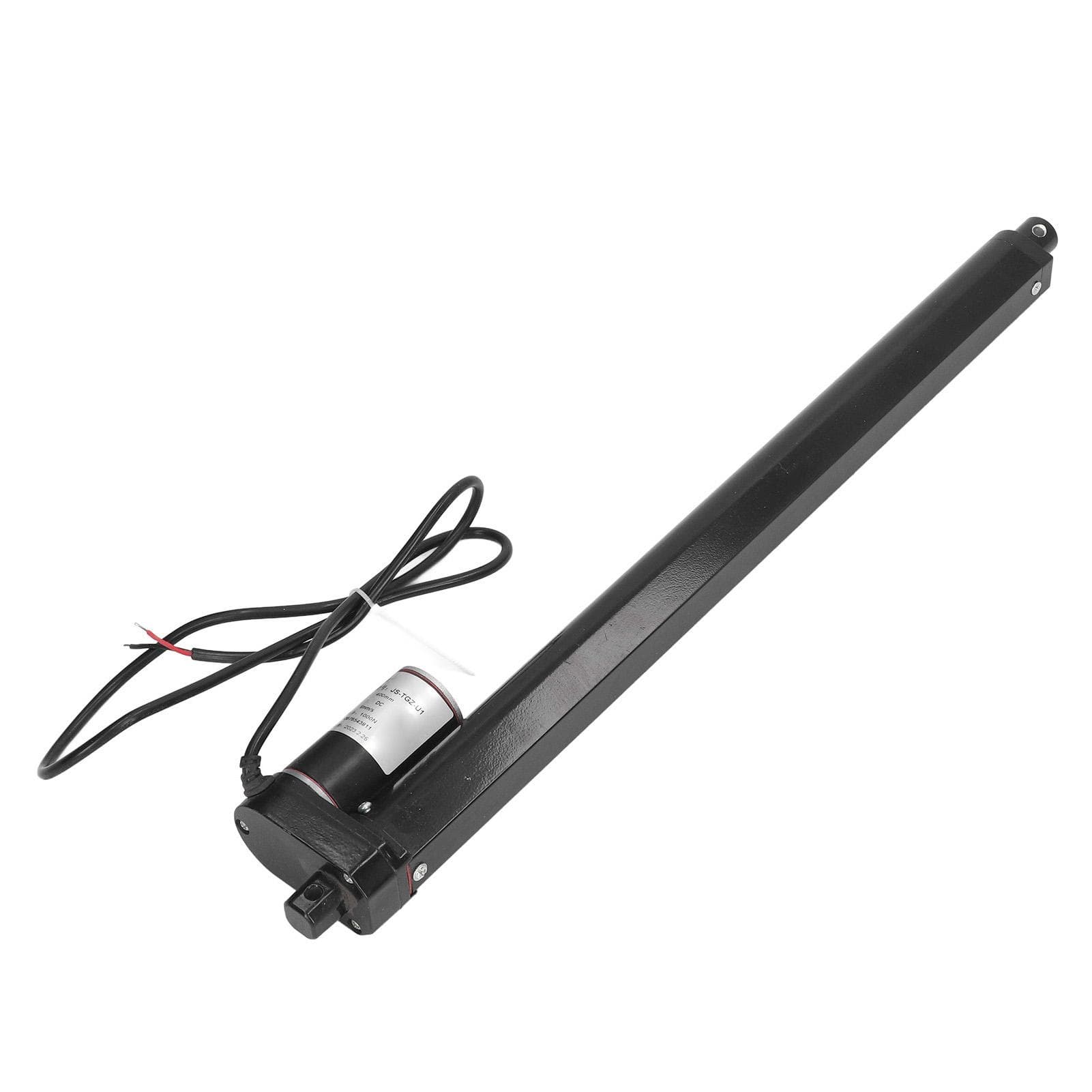 Electric Actuator 400mm Stroke 1000N IP65 Waterproof Low Noise Aluminum Alloy Black Linear Actuator