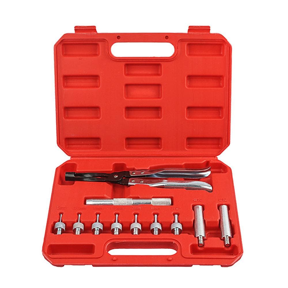 11pcs Auto Valves Stem Seal Plier Valves Stem Seal Seating Tool Remover and Installer Pliers Set multicolour