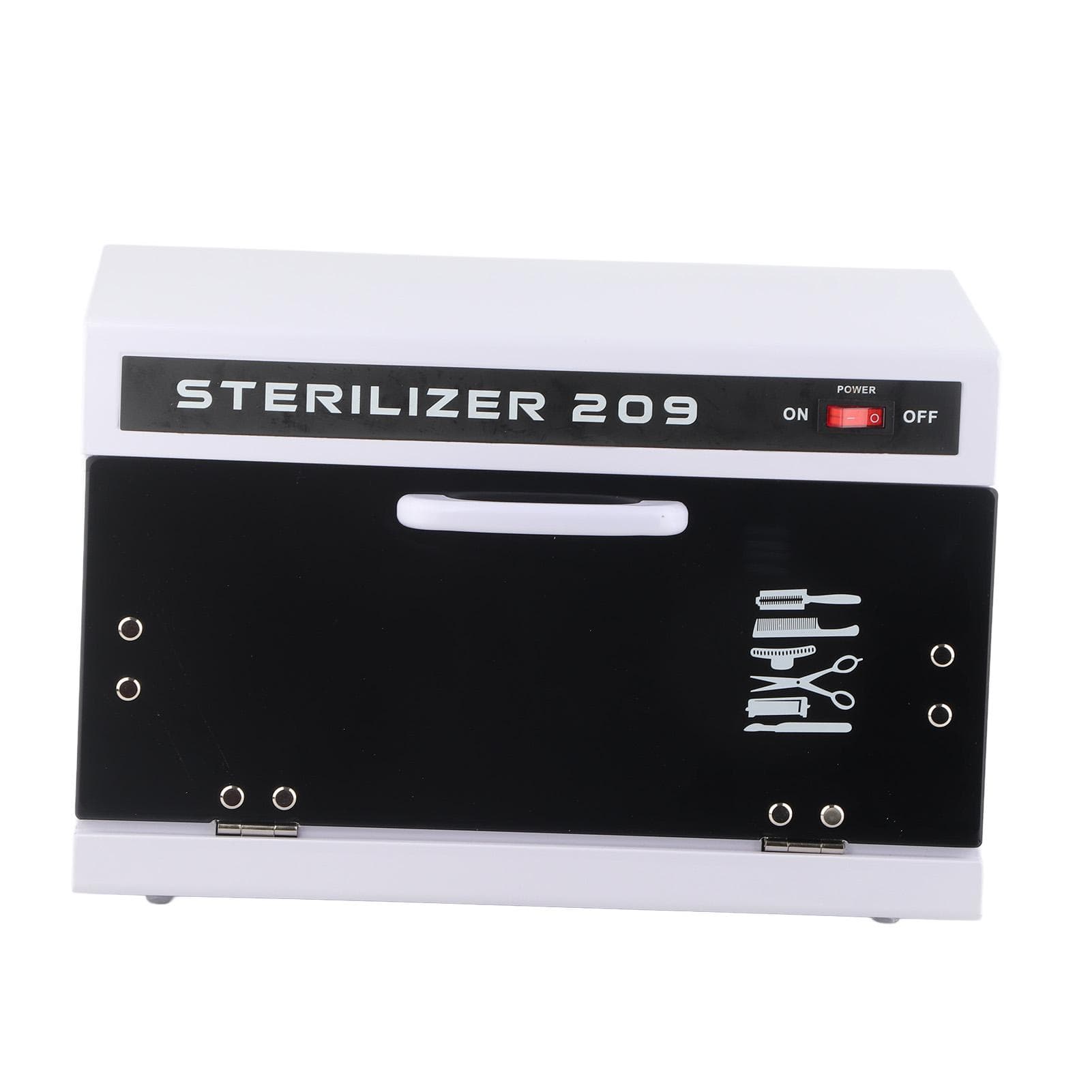 8L UV Low Temperature Cleaning Cabinet High Efficiency UV Cabinet for Mouth Muffle Nail Art ToolsUK US Plug