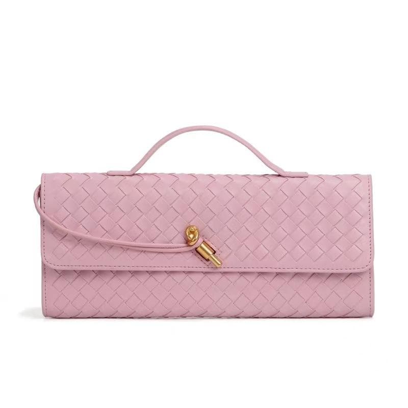Hand-woven Bag, Fashionable Single-shoulder Traditional Baguette Bag, Organ Dinner Bag, Hand-held Crossbody Women's Bag