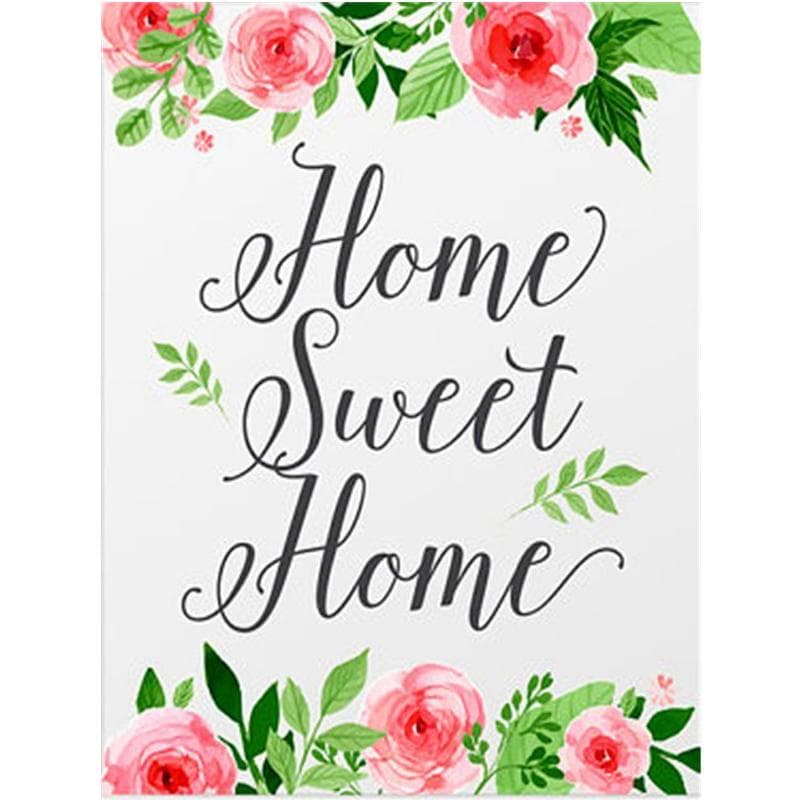 Diamond Painting Sweet Home DIY Diamond Embroidery Rhinestone Picture 5D Diamond Mosaic 20X30CM