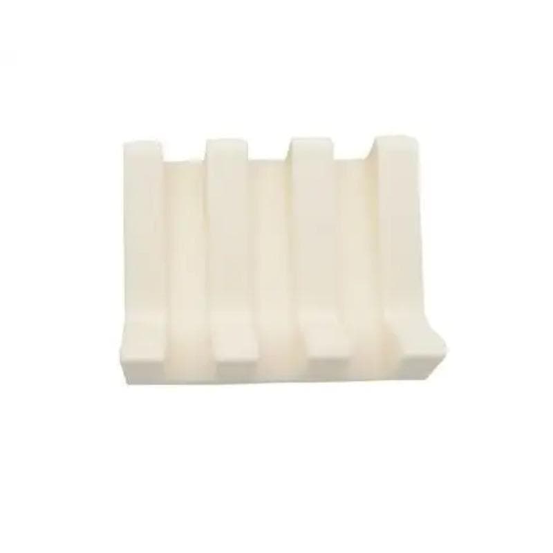 Silicone Soap Tray Holder Flexible Soap Dish Plate Holder Portable Soap Box Container Storage for Toilet Bathroom Soap Dishes white