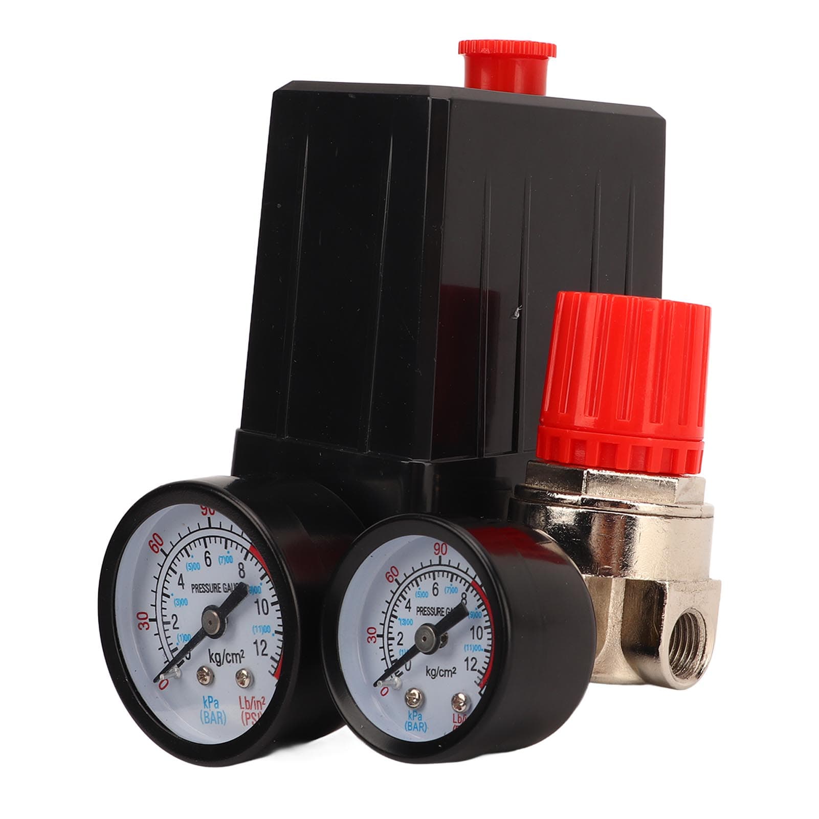 Air Compressor Pressure Switch 0~180PSI Union Ball Valve Kit Replacement Parts Accessories