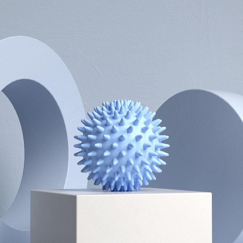 Massage Ball Fascia Ball Muscle Relaxation Massage Yoga Fitness Shoulder Neck Foot Foot Foot Massage Hard Neck Membrane Meridian 1PCS blue
