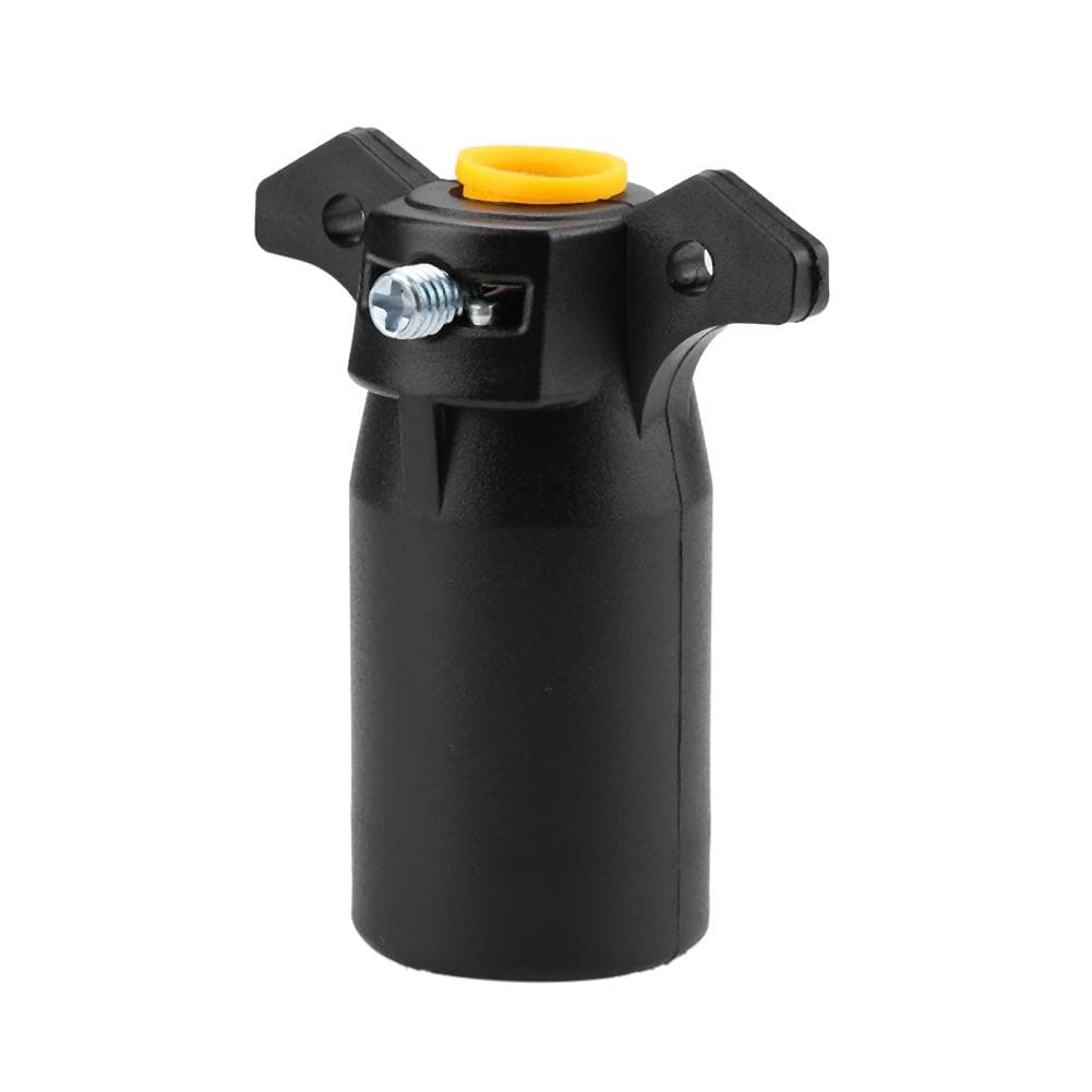 7 Pin Round Trailer Towbar Towing Plug Adapter Connector 12V US Plug