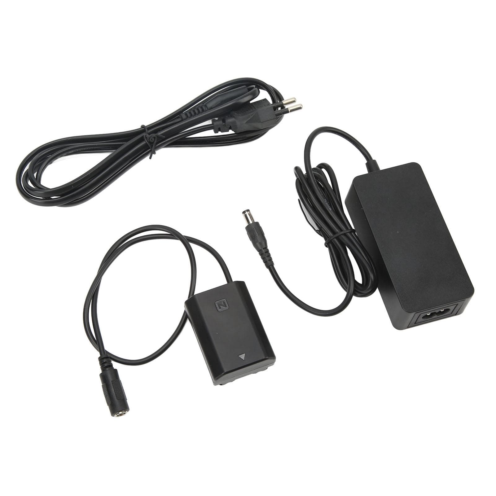 NP FZ100 Dummy Battery DC Coupler Power Adapter for Alpha A7 III A7C A7S III A1 FX3 A6600 Digital EU Plug