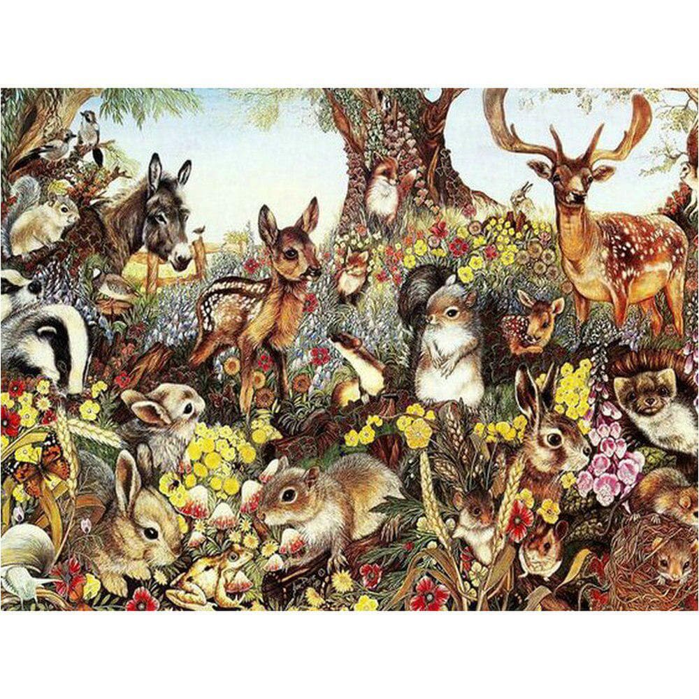 Diamond Embroidery Squirrel DIY Picture Diamond Painting Cross Stitch 20X30CM