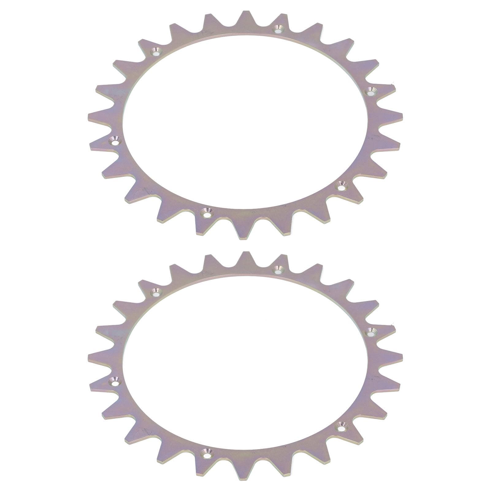 Robotic Lawnmower Spikes with Screws for 225mm Metal Traction Wheel Cleats for Worx Landroid WR153E
