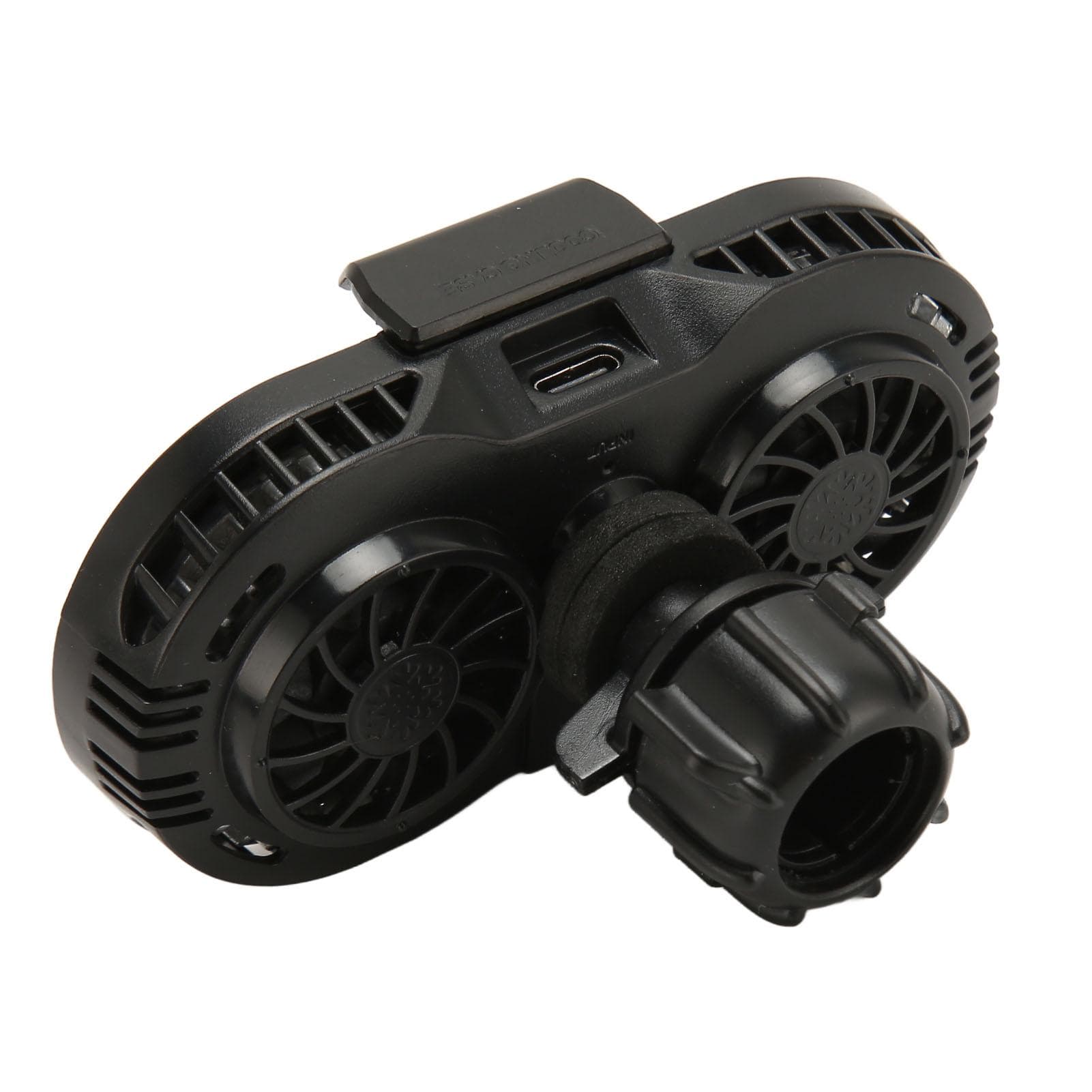 Cell Phone Cooler Semiconductor Cooling Silent Phone Radiator with Dual Fan Fast Cooling for Gaming