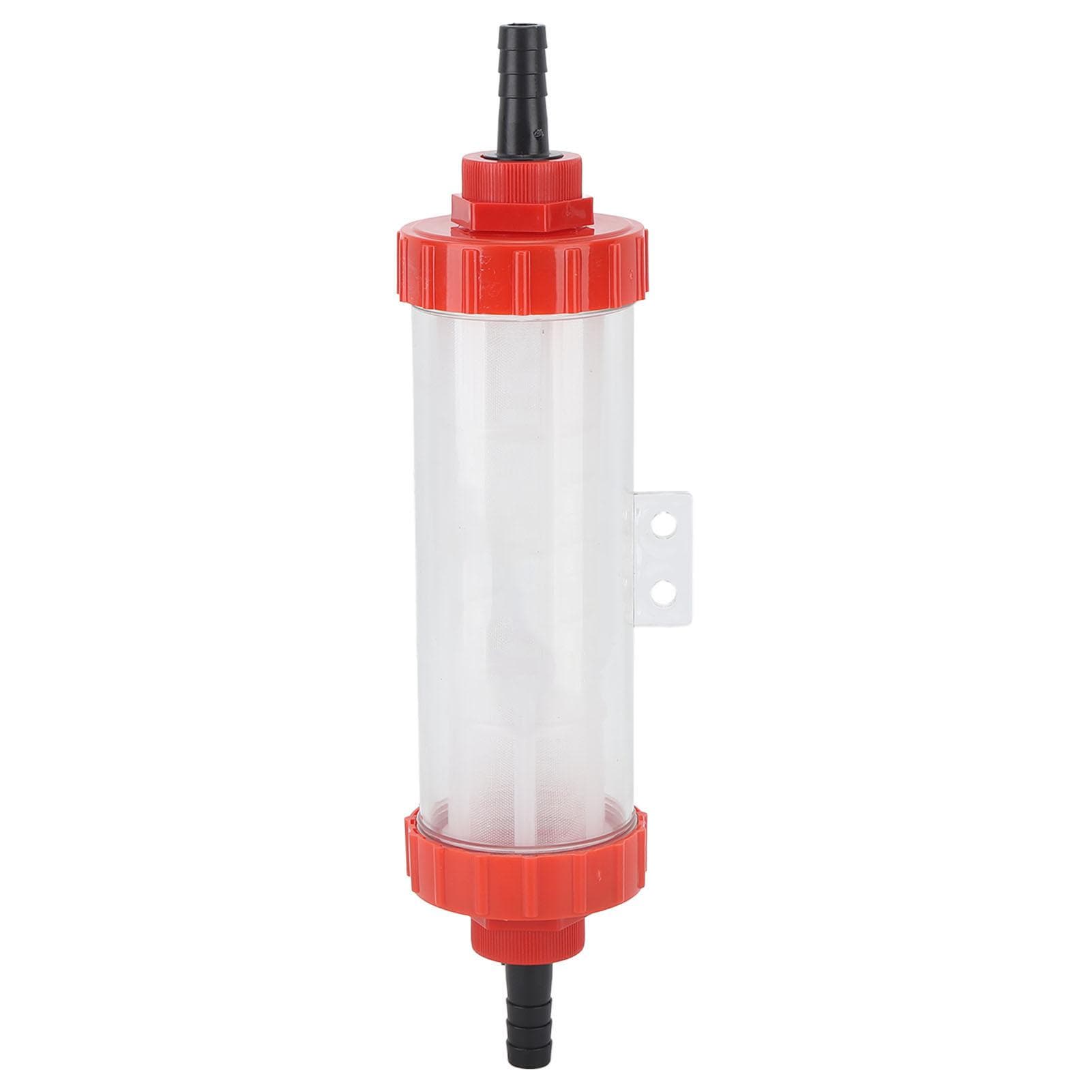 Agricultural in Line Mesh Filter Plastic Nylon High Flow Water Pump Transparent Filter for Garden