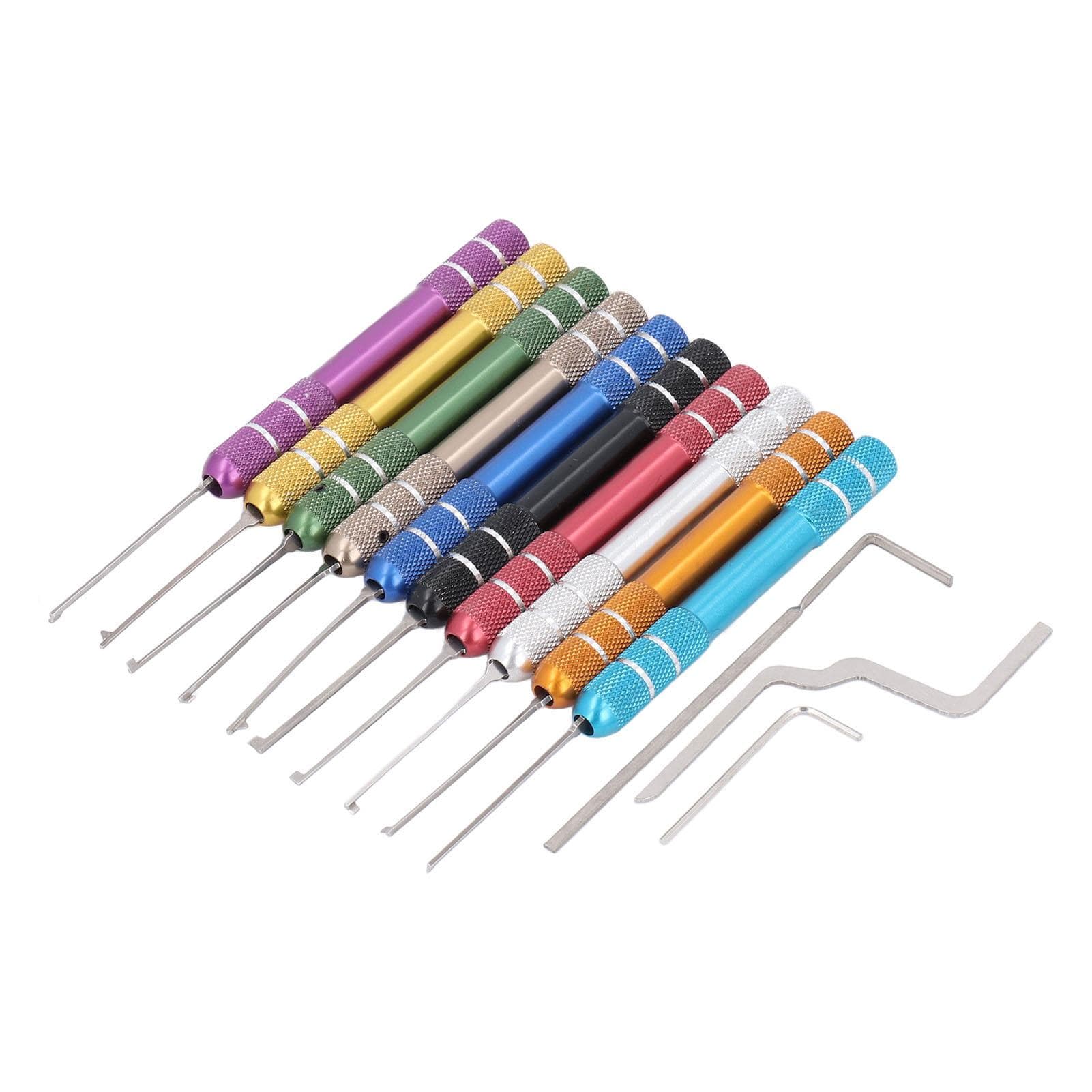 10PCS Tap Extractors with 3 Auxiliary Wrench Stainless Steel Stripped Broken Tap Remover Tool Kit