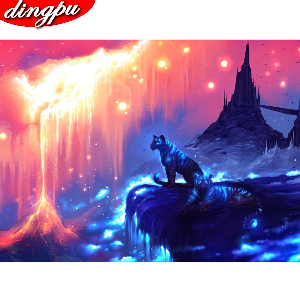 5D Diamond Painting Full Drill Round Cartoon DIY Diamond Embroidery Cross Stitch Football Home Decoration 20X30CM