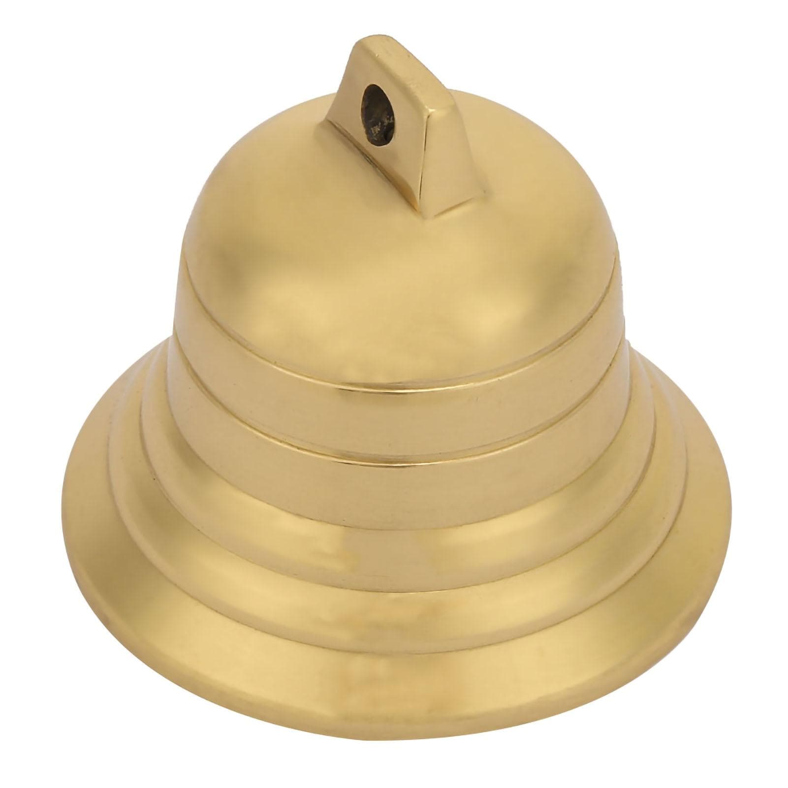 Popular Delicate Brass Bell Taoist Buddhism Worship Feng Shui Rattle Car Hanging Bell 2 Inches