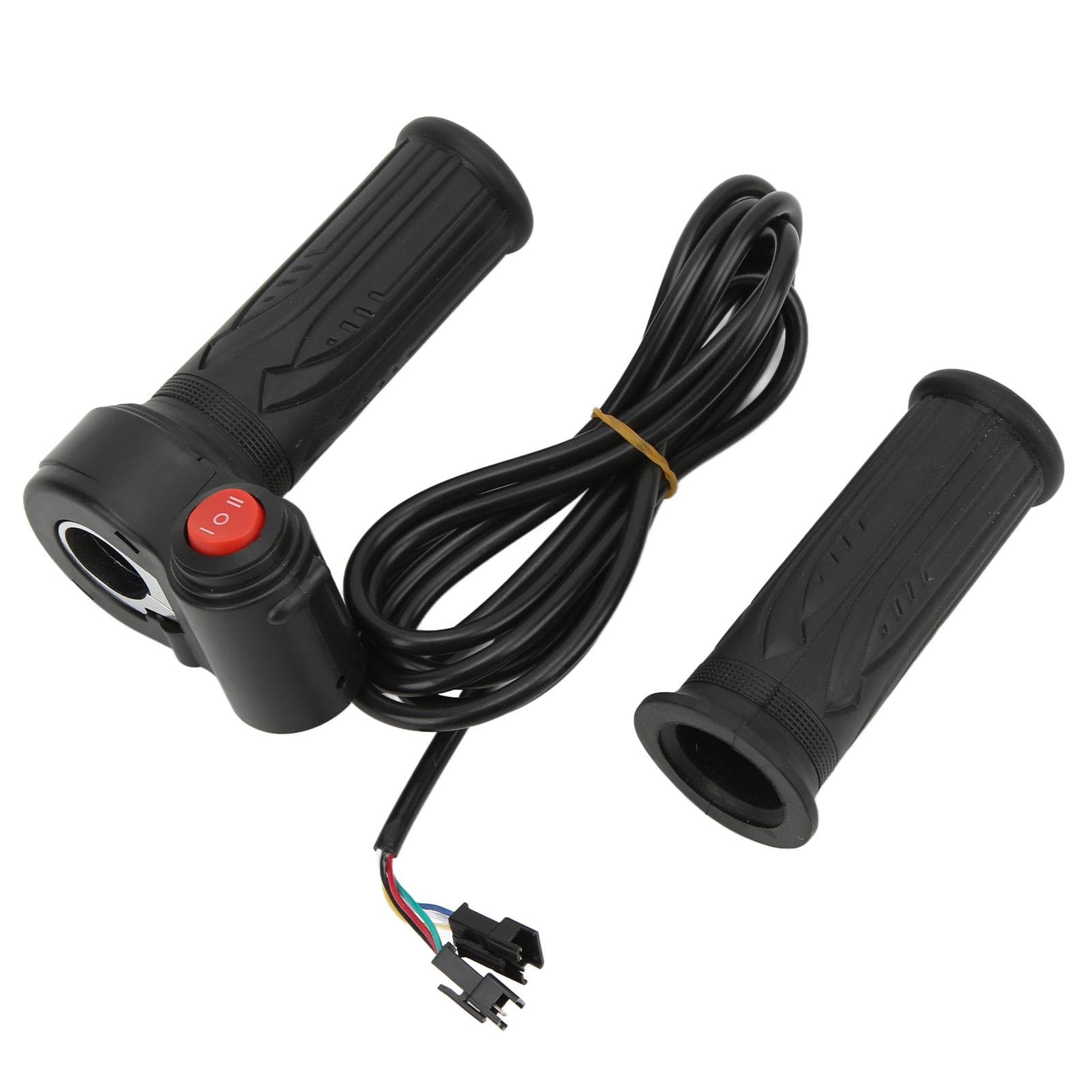 Twist Throttle Handlebar Grip Set Low Middle High Gears 12V to 99V with Button for Dirt Bike