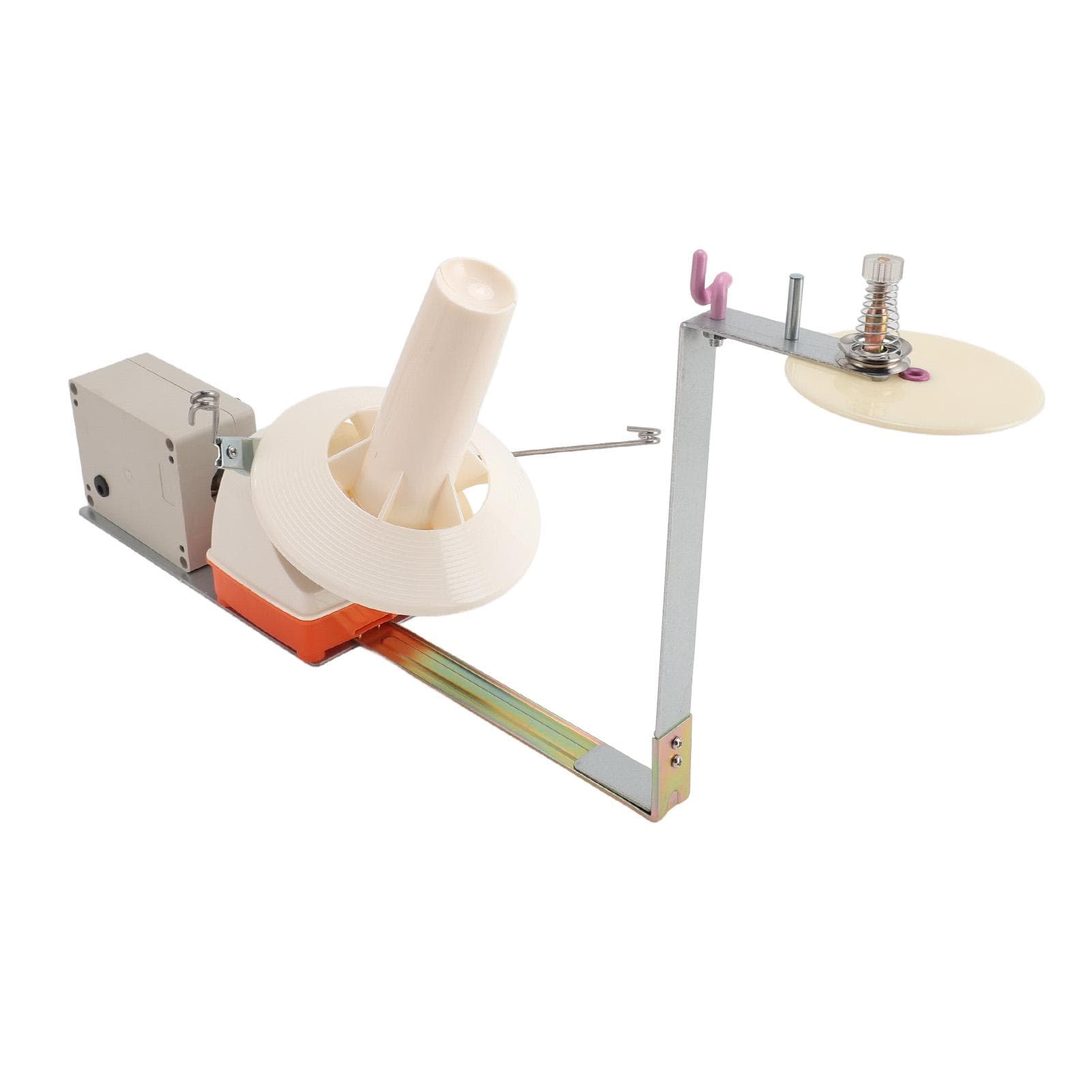 Electric Yarn Winder Fast Winding Adjustable Speed Low Noise Portable Yarn Ball Winder for Fiber EU Plug