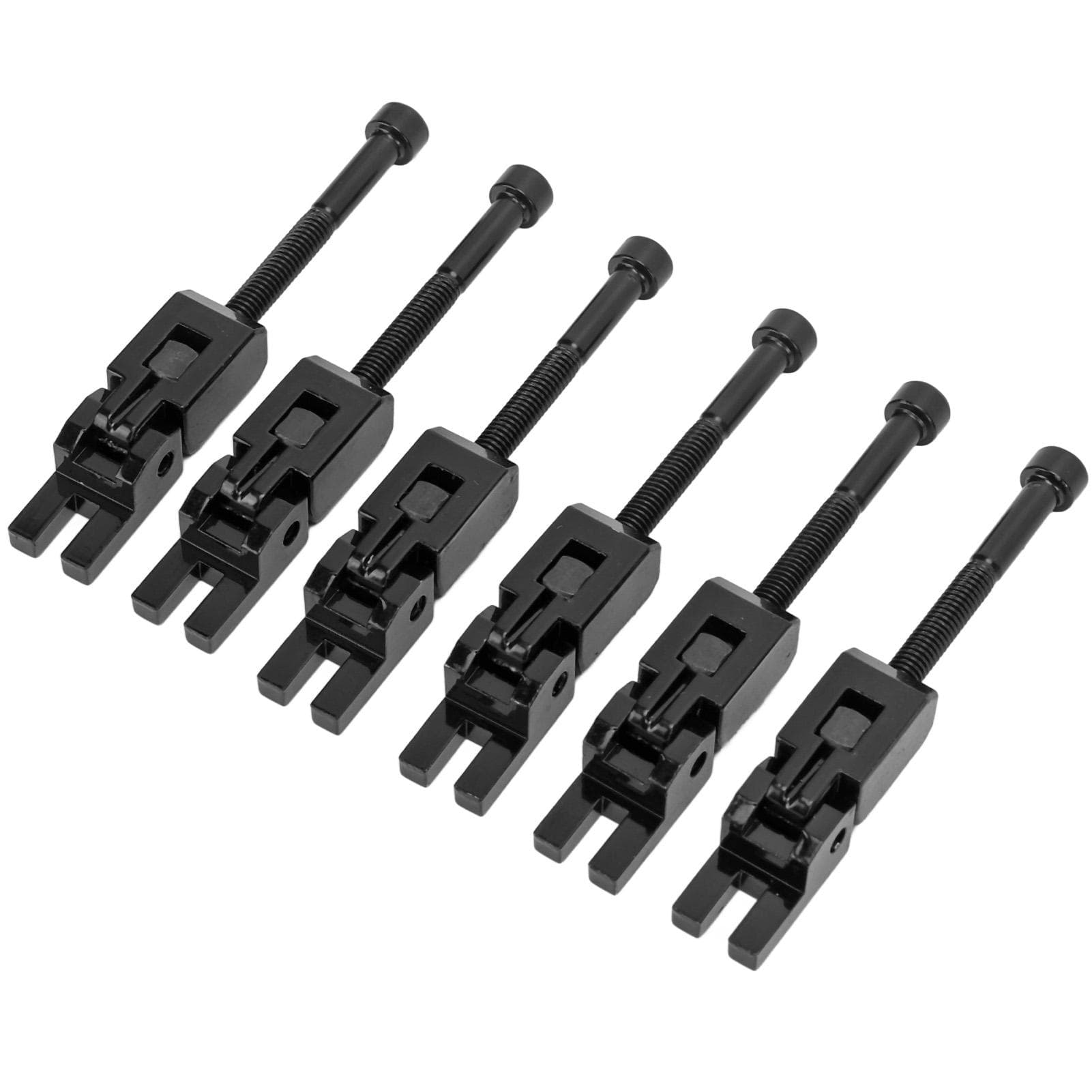 6PCS Electric Guitar Tremolo Metal Bridge Saddles Replacement with Screws and Hex Wrench