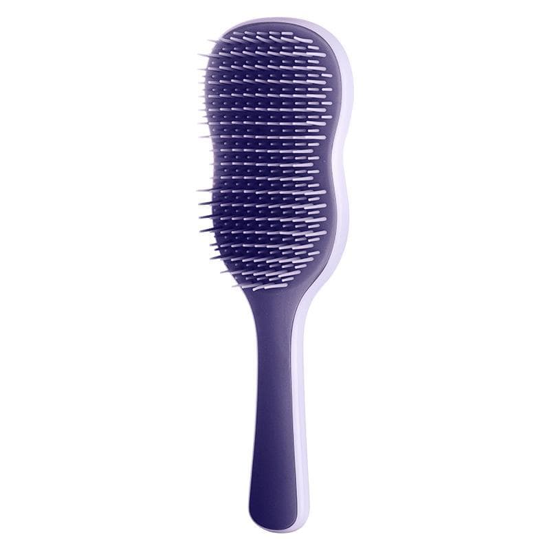 1pc Natural Smooth Hair Brush, Scalp Care Massage Brush With Anti-Slip Handle, Suitable For Curly, Straight, Dry Or Wet Hair purple