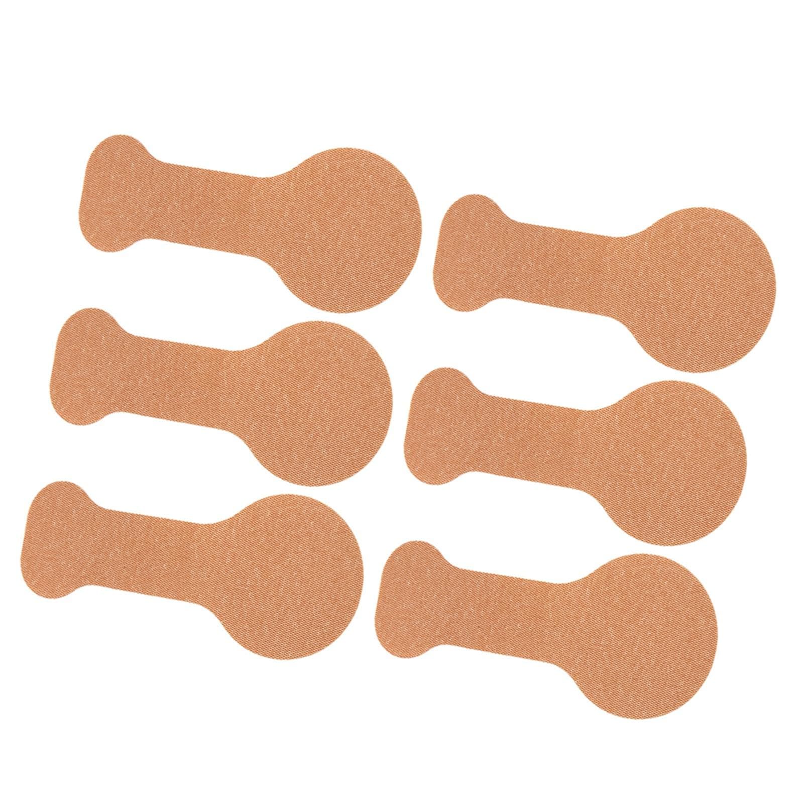 10pcs Adhesive Toe Straightener Patch Fixation Elastic Turf Toe Wrap Brace for Soreness Reduction
