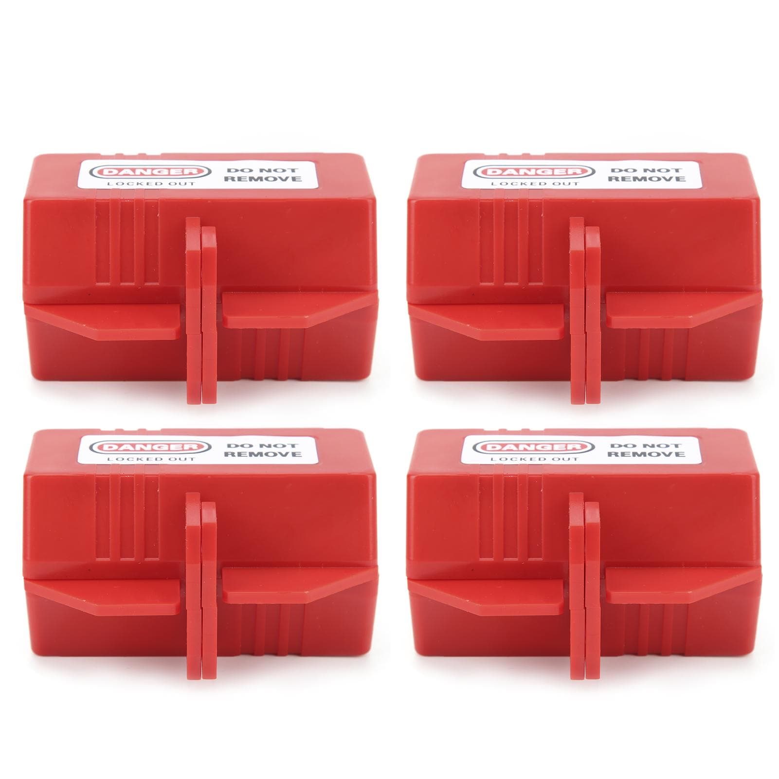 4PCS Lockout Plug Lock Industrial Tool for Air Conditioning TV Power Rationing Off 110V