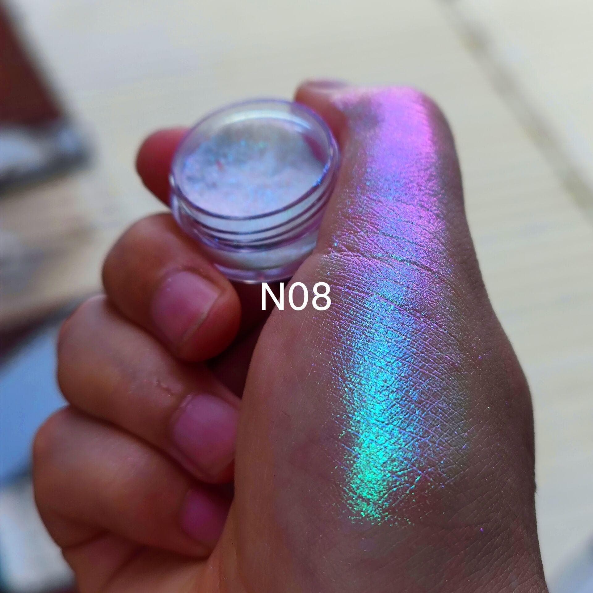 Chameleon Monochrome Eyeshadow Metallic Glitter Eye Shadow Palette Powder Radiant Pigment Shiny Eyes Makeup Cosmetics Maquillage