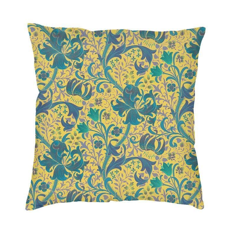 Luxury Fox And Hares By William Morris Cushion Cover 45x45cm Velvet Floral Textile Pattern Throw Pillow Case for Car Pillowcase 30x30cm 12x12in