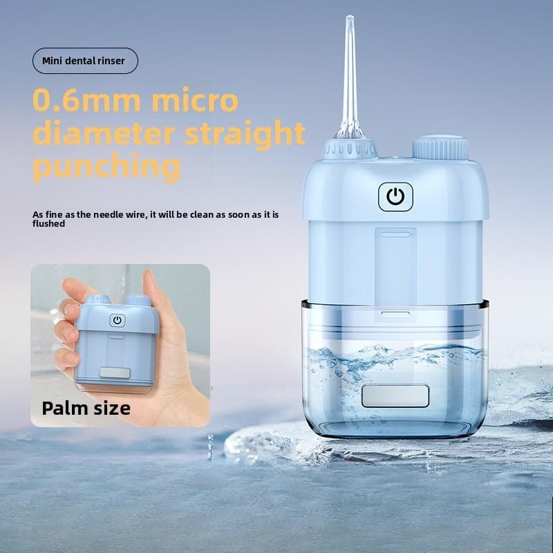 Dental Flusher Pocket Mini Portable Water Floss Orthodontic Special Scrubber Dental Floss Cleaner