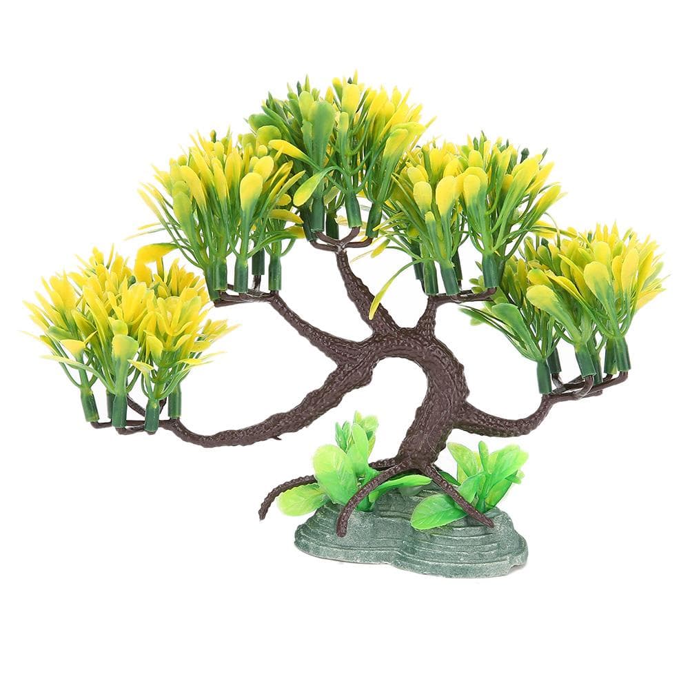 Resin Aquarium Artificial Vivid Simulation Water Plants for Fish Tank Landscape Decoration(Q-S015E )