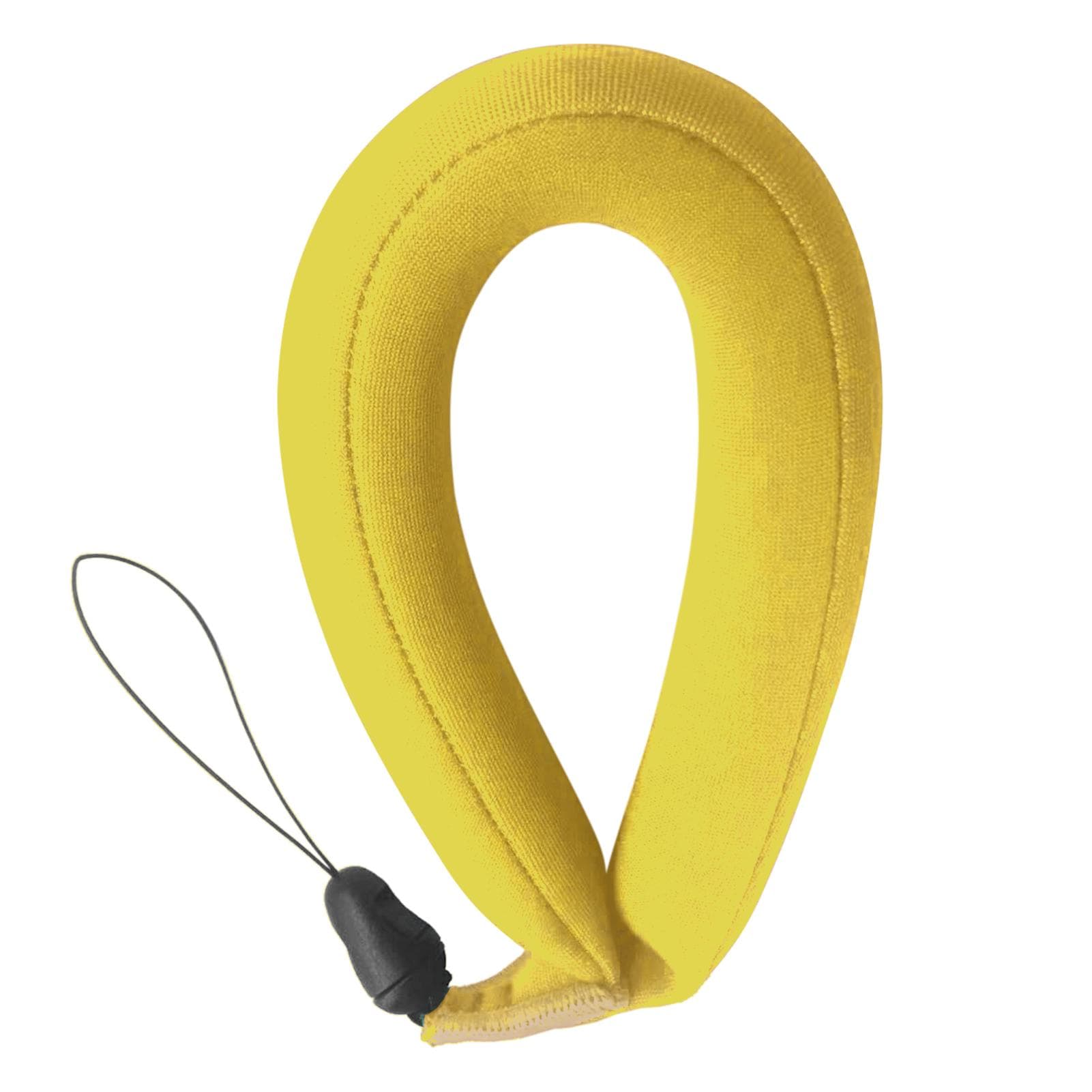 Waterproof Camera Float Foam Floating Strap for Underwater Camera Floating Wristband Hand Grip yellow
