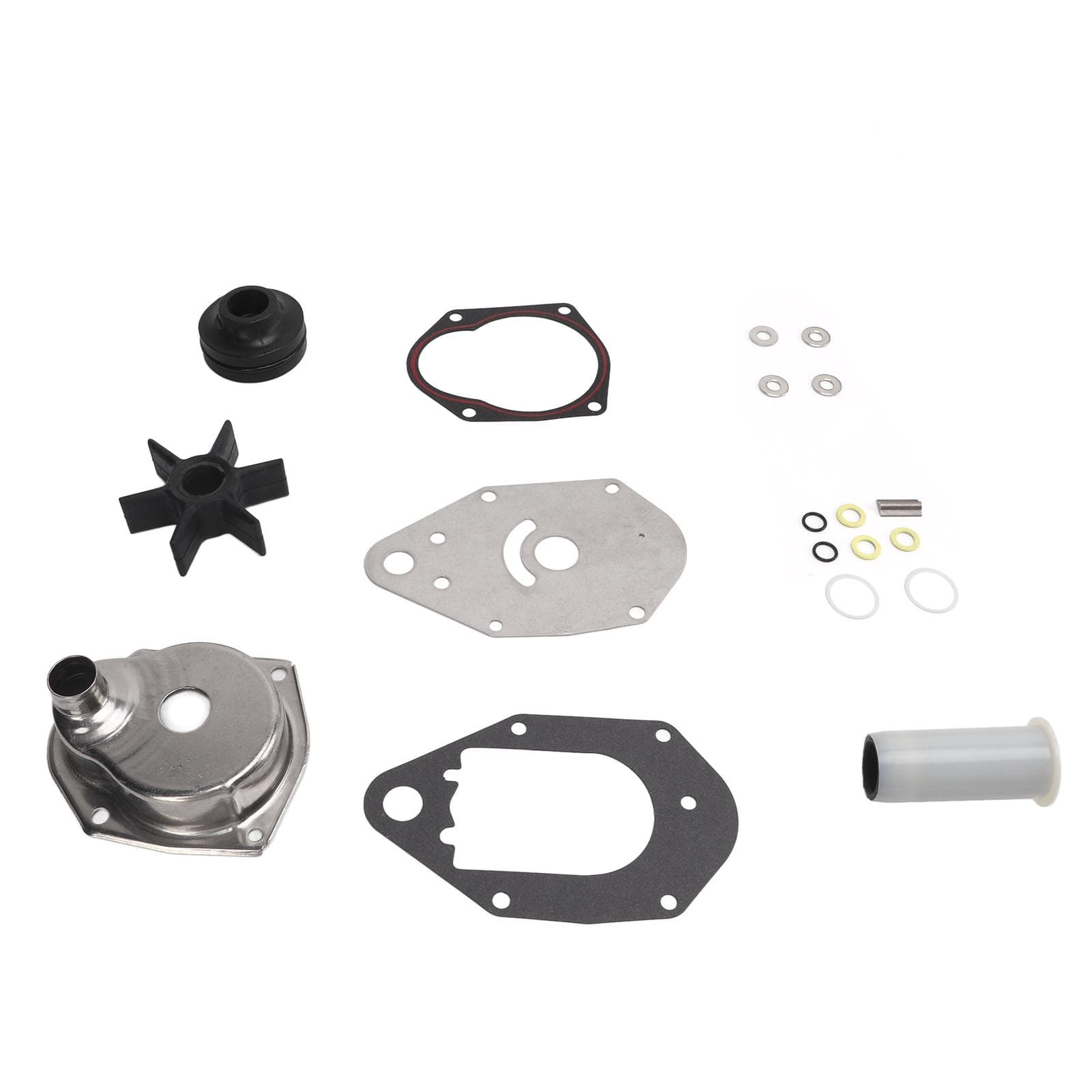Water Pump Impeller Repair Kit 46?812966A12 Stainless Steel Replacement for Mariner 4 Stroke